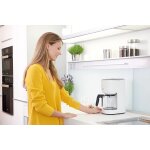 Cafetire electrique pour 10 tasses 1000w blanc