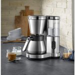 Cafetire electrique de 1l avec verseuse isotherme 800w gris