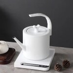 Cafetire electrique 220v, pichet d'eau chaude de 1000ml, contrle de la temprature, bouteille d'eau ...