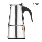 Cafetière electrique 4 / 6 tasses, expresso latte percolateur, poêle electrique, kit pour le bureau et ... Cafetière electrique 4 / 6 tasses, expresso latte percolateur, poêle electrique, kit pour le bureau et ...