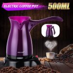 Cafeti�re electrique portable de 500ml, appareil a caf� turc grec, 220v, carafe a expresso de qualit� ...