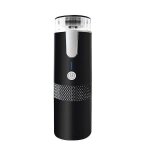 Cafetire electrique portable pour voyage en plein air, voiture, maison, batterie rechargeable par usb ...