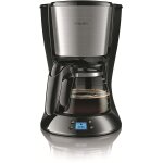 Cafetire electrique programamble de 1, 2l 1000w gris noir