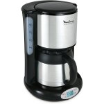 Cafetire electrique programmable de 0, 9l pour 8 a 12 tasses avec ecran lcd 800w gris noir
