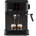 Cafetière a expresso de 1, 5l a ecran tactile 20 bars 850w noir Cafetière a expresso de 1, 5l a ecran tactile 20 bars 850w noir