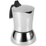 Cafeti�re a expresso en acier inoxydable 304, 4 tasses, pot a moka pour la maison, le bureau et le caf� ...