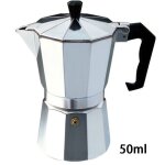 Cafetière expresso durable en aluminium, percolateur, pratique, 50 / 100 / 150 / 300 / 450 / 600ml - ... Cafetière expresso durable en aluminium, percolateur, pratique, 50 / 100 / 150 / 300 / 450 / 600ml - ...