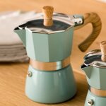 Cafetière a expresso italienne moka en aluminium, plaque de cuisson, percolateur, 1 3 6 9 tasses, 150ml ... Cafetière a expresso italienne moka en aluminium, plaque de cuisson, percolateur, 1 3 6 9 tasses, 150ml ...