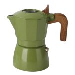Cafetire expresso et cafetire sur la cuisinire, cafetire italienne classique moka, mode a l'ancienne ...