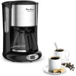 Cafetire filtre, capacit de 1, 25 l, 10 a 15 tasses, programmation 24 heures, maintien au chaud, subito ...