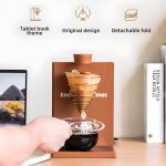 Cafetire a filtre automatique / manuelle beige avec prise ue, 300 ml, rservoir d'eau amovible