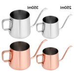 Cafeti�re goutte a goutte en acier inoxydable, bec long col de cygne, bouilloire, tasse, outil pour le ...