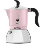 Cafetire a induction - bialetti - fiammetta - 4 tasses - rose - tous feux