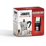 Cafetiere italienne + 1 caf perfetto moka classico - bialetti - moka - 6 tasses - 0, 30 l - paquet de ...