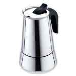 Cafetire, cafetire italienne, 12 tasses, 600ml, cuisinire en acier inoxydable filtre, top, moka expresso, ...