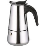 Cafetière italienne en acier inoxydable pour expresso 2 / 4 / 6 / 9 tasses, compatible avec gaz, vitrocéramiqu ... Cafetière italienne en acier inoxydable pour expresso 2 / 4 / 6 / 9 tasses, compatible avec gaz, vitrocéramiqu ...