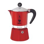 Cafeti�re italienne bialetti rainbow 6 tasses red