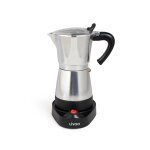 Cafeti�re italienne electrique argent