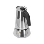 Cafetire italienne moka en acier inoxydable de qualit alimentaire pour cuisinire a domicile, voyage, ...