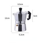 Cafetire italienne pour moka, expresso, latte, pole a filtre, cafetire domestique, 50ml, 300 ml, 450ml ...