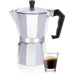 Cafetiere italienne - percolateur 270 ml - cafetires italiennes - cafetire italienne inox ¿10 x 19 ...