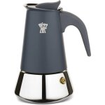 Cafeti�re italienne pezzetti steelexpress 2 tasses acier inoxydable bleu