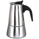 Cafetire italienne - royal swiss - 2 tasses - inox 18 / 10 - compatible tous feux - gris