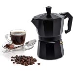Cafetire moka stove en aluminium, cafetire moka pot pour cuisinire a gaz ou electrique, cafetire ...