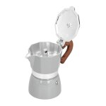 Cafetire octogonale en aluminium pratique de 150 ml pour la maison