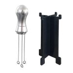 Cafetire pin cloth powder distributeur needle type coffee tamper, distributeur de caf italien chiffon ...