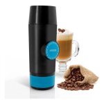 Cafetire portable compatible avec capsules de caf rechargeables