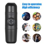 Cafeti�re portable a commande manuelle machine a expresso mini cafeti�re