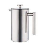 Cafetière / théière française avec filtre en maille, bouilloire isolante de 350ml, en acier inoxydable, ... Cafetière / théière française avec filtre en maille, bouilloire isolante de 350ml, en acier inoxydable, ...