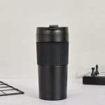 Cafetire thermos portable en acier inoxydable, bouteille de presse franaise, tasse aropresse extrieure ...