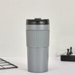 Cafetire thermos portable en acier inoxydable, bouteille de presse franaise, tasse aropresse extrieure ...