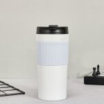 Cafetire thermos portable en acier inoxydable, bouteille de presse franaise, tasse aropresse extrieure ...