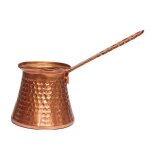 Cafeti�re turque a poign�e en bois de caf� 320ml cafeti�re en cuivre turc pour caf�t�ria cezve