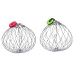 Cage a crabes durable ¿ l�g�re et efficace, lot de 2 pour rivi�res, lacs et mer ¿ 20 x 20 x 18 cm, ...