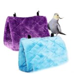 Cage de hamac en peluche douce pour animal de compagnie, nid de lit, perroquet, perruche, nid chaud, ...