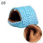 Cage de hamster cochon d'inde en coton doux et chaud, nid de couchage pour petits animaux, tapis de lit, ...