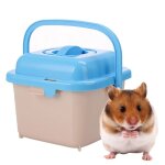 Cage a hamster en plastique, transport portable de voyage, abri durable, maison, cochon d'inde, nid de ... Cage a hamster en plastique, transport portable de voyage, abri durable, maison, cochon d'inde, nid de ...