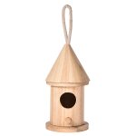 Cage a oiseaux en bois naturel, nid simple suspendu, maison a oiseaux, lieu de repos, jardin d'extérieur ... Cage a oiseaux en bois naturel, nid simple suspendu, maison a oiseaux, lieu de repos, jardin d'extérieur ...