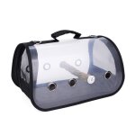 Cage a oiseaux portable transparente avec support en bois, cage a oiseaux d'extérieur, sac de transport ... Cage a oiseaux portable transparente avec support en bois, cage a oiseaux d'extérieur, sac de transport ...