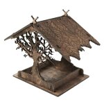 Cage a oiseaux vintage attrayant en bois nichoir jardin cour villa balcon mangeoire pour oiseaux de jardin ... Cage a oiseaux vintage attrayant en bois nichoir jardin cour villa balcon mangeoire pour oiseaux de jardin ...