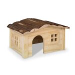 Cage pour rongeurs en bois nobby pet woodland dinki