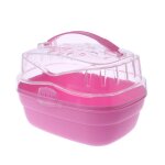 Cage transparente pour hamster et cochon d'inde, fournitures d'accessoires pour animaux de compagnie