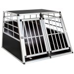 Cage de transport pour chien double dos droit 97 x 90 x 69, 5 cm helloshop26 3708144 / 2