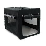 Cage de transport pliable 76 cm caisse chien chat box boite voiture helloshop26 16 0002222 Cage de transport pliable 76 cm caisse chien chat box boite voiture helloshop26 16 0002222