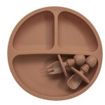 Calé - ensemble d'assiettes en silicone solide, vaisselle d'apprentissage pour bébés, a la mode, avec ... Calé - ensemble d'assiettes en silicone solide, vaisselle d'apprentissage pour bébés, a la mode, avec ...