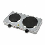 Caldos - cuisinire electrique 2 plaques fonte Ø 185 + 155 a 5 puissances, 1500 + 1000 w - g3 ferrari ...